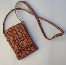 Load image into Gallery viewer, Ajrakh Printed Red Sling bag