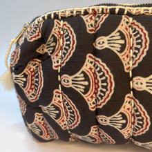 Load image into Gallery viewer, Handmade Ajrakh printed utility Pouch
