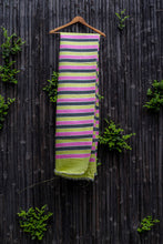 Load image into Gallery viewer, Chamakdhaari Neon Green-Pink-Black Bhagalpuri Silk Dupatta