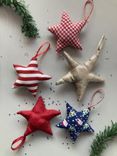 Load image into Gallery viewer, Christmas printed star mini ( 6 Available Designs)
