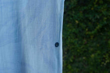 Load image into Gallery viewer, Sukoon Mirrorwork Blue Mul Cotton Sari

