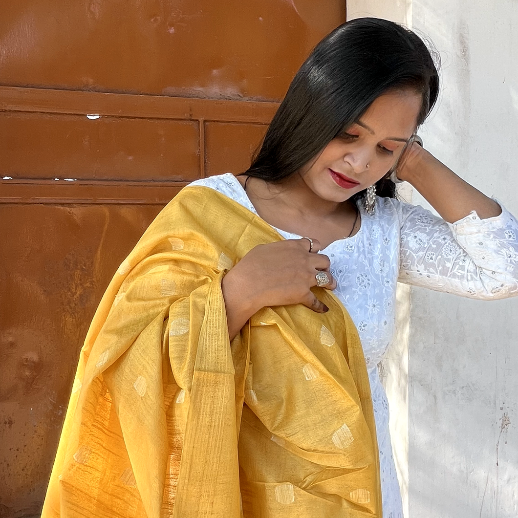 Yellow Dupatta