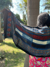 Load image into Gallery viewer, Ajrakh printed - silk
