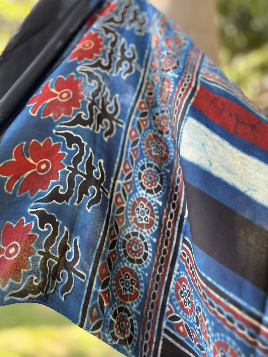 Ajrakh printed - silk